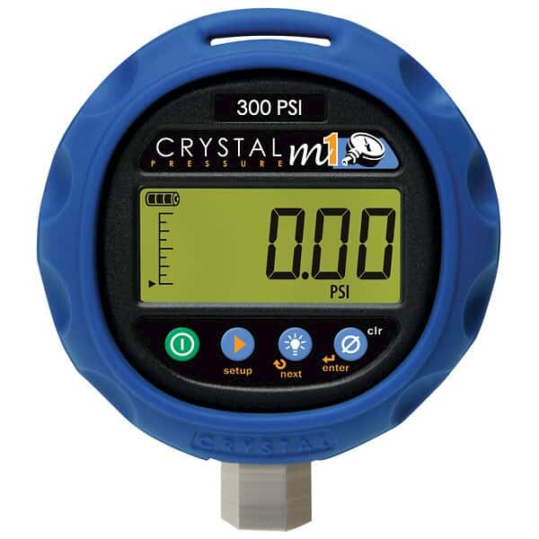 Crystal M13KPSI Digital Pressure Gauge, 0 to 3000 psi from ColeParmer