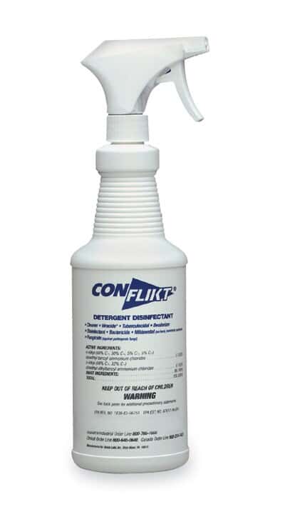 Decon Labs Conflikt 4104 Detergent Disinfectant, 1 Gallon; 4/CS