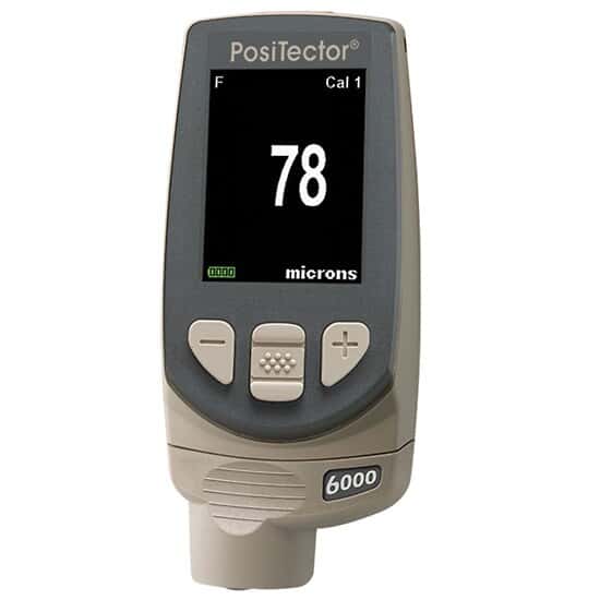 DeFelsko 6000FN1 Standard Coating Thickness Gauge; Non-Magnetic/Non-Conductive, Integral Probe