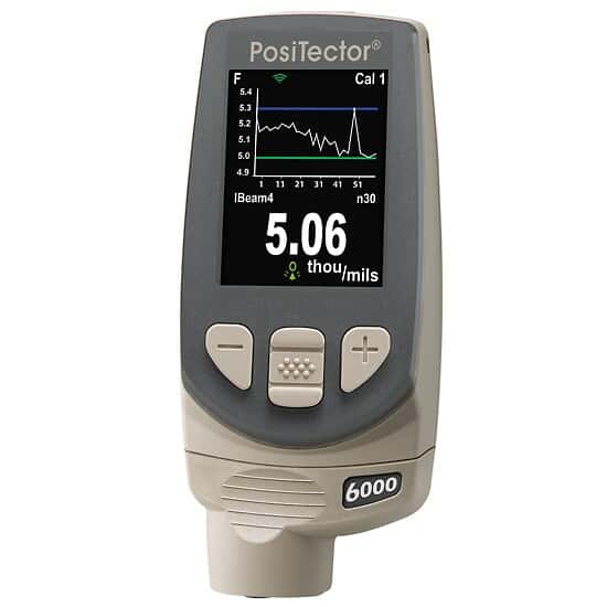 DeFelsko 6000FN3 Advanced Coating Thickness Gauge; Non-Magnetic/Non-Conductive, Integral Probe
