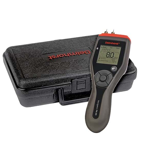Delmhorst PX-20 Paper Moisture Meter with 324CAS-0112 Case
