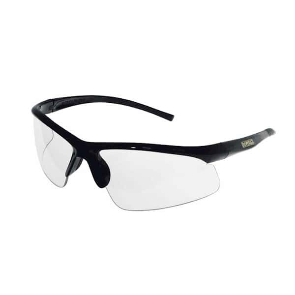 DeWalt DPG511D Radius Safety Glasses, Black Frame, Clear lens from