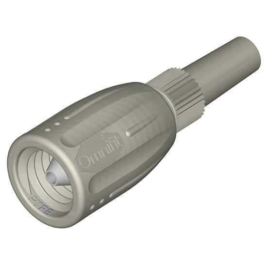 Diba Omnifit® Cap System Adapter, male Luer slip tip; 1/ea