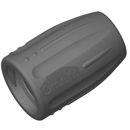 Diba Omnifit® Colored Caps for Standard Connectors and Valves, PP, gray; 10/pk