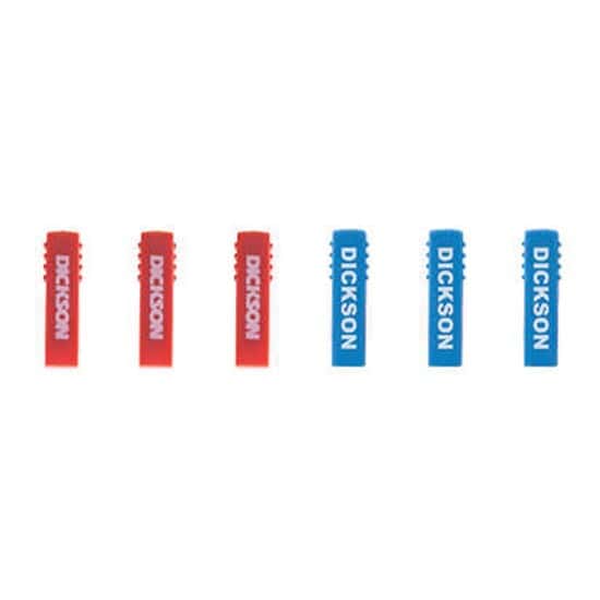 Dickson Replacement Chart Recorder Pens, 3 Red and 3 Blue; 6/Pk