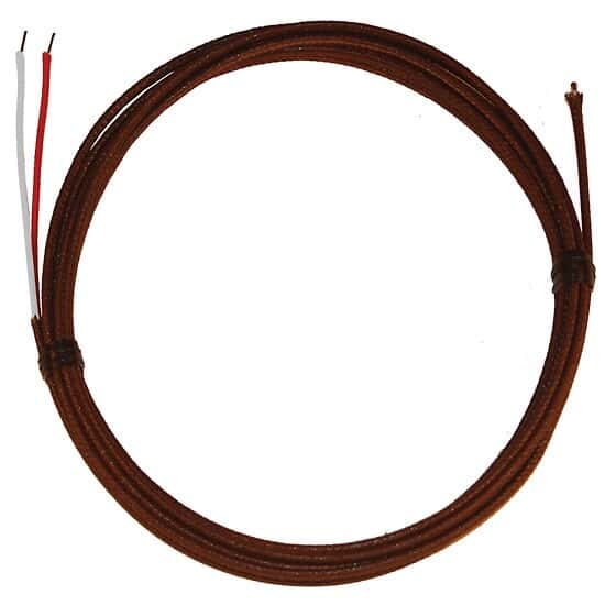 Digi-Sense High Temperature Thermocouple Probe, Fiberglass Insulated Wire, 20G, Exposed, Stripped Leads, Type J; 120