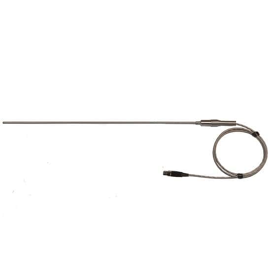 Digi-Sense RTD Probe, 100 Ohm, 3-ft SS Braid Cable; 9