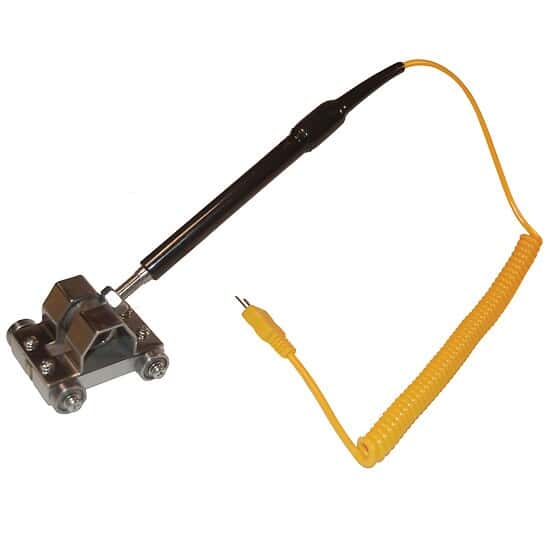 Digi-Sense Rolling Wheel Surface Thermocouple Probe, Exposed; Type K
