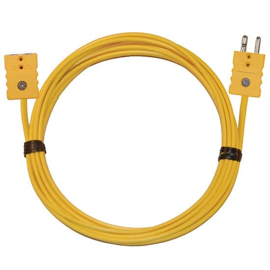 Digi-Sense Type-K, Extension Cable, Std, 25ft, 20-Gauge