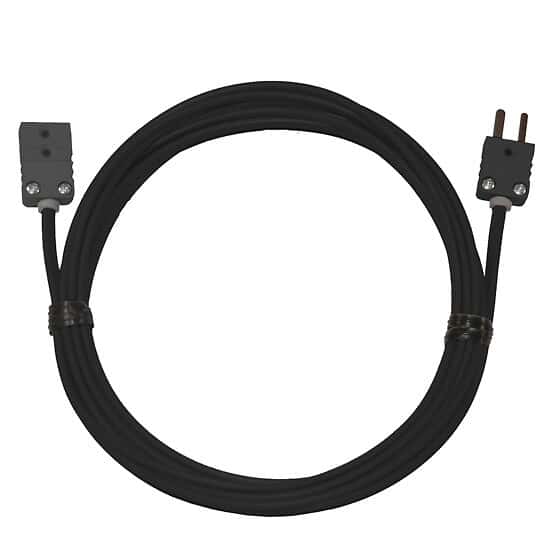 Digi-Sense Type-J, Extension Cable, Mini Connector, 10ft, 20-Gauge