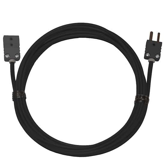 Digi-Sense Type-J, Extension Cable, Mini Connector, 50ft, 20-Gauge