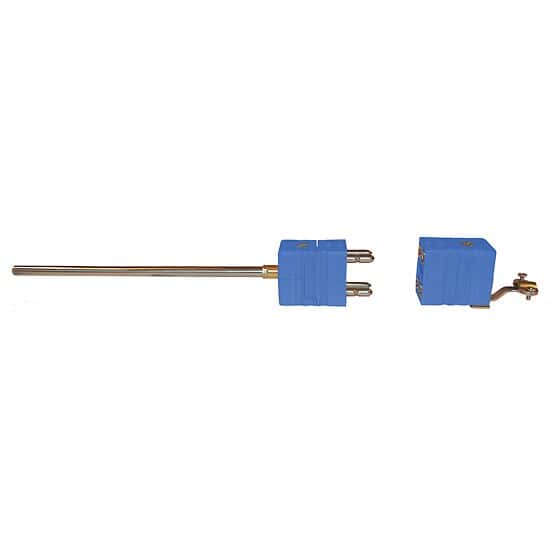 Digi-Sense Type T Thermocouple Probe Quick Dis-connector, Dual with Std-Connector, 12