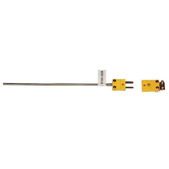 Digi-Sense Inconel Type K Thermocouple Probe, Quick Dis-connector, 6