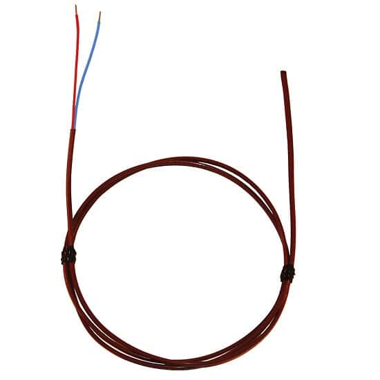 Digi-Sense Type T Thermocouple Probe Insulated Wire Probe with Sealed Tip with Mini-Connector, 15ft L 24 Awg
