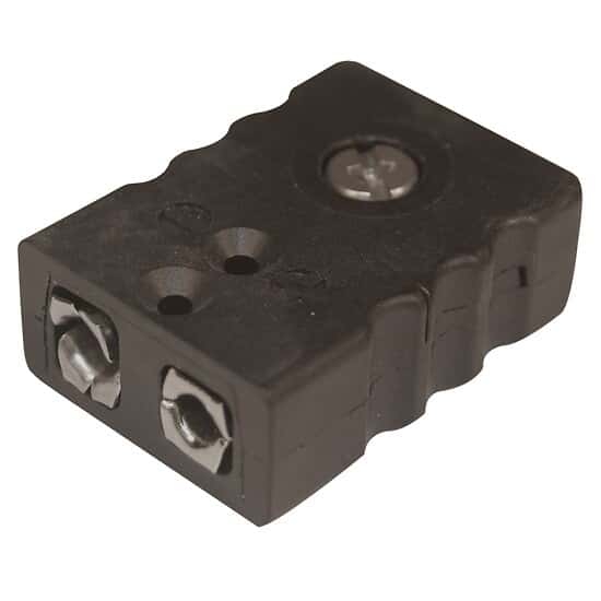 Digi-Sense Thermocouple Connector, Standard, Type-J, Female Jack; 1/ea