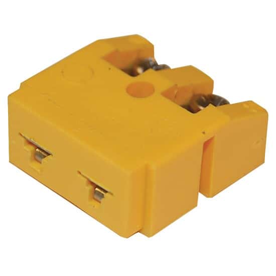 Digi-Sense Panel-Mount Miniconnector, Type-K, Female, Rectangular, 1/Ea