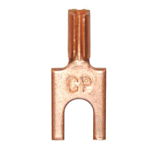 DigiSense Spade Lugs, Copper, for Type T Thermocouples; 10/pk from