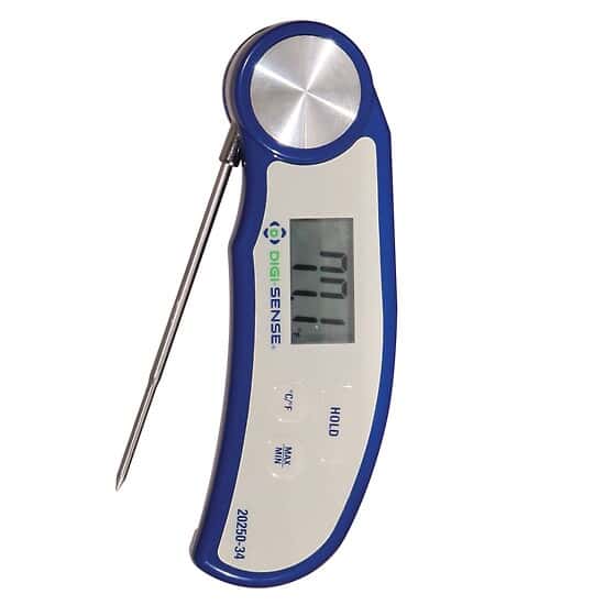 Digi-Sense Precalibrated Folding Pocket Thermometer from Cole-Parmer