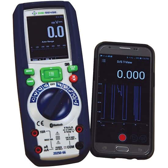 Digi-Sense Digital Multimeter with Thermal Imager and Bluetooth