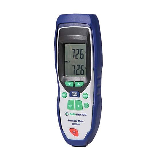 DigiSense Thermistor Thermometer, NISTTraceable Calibration from Cole