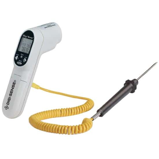 DigiSense Infrared Thermometer with TypeK Input from ColeParmer