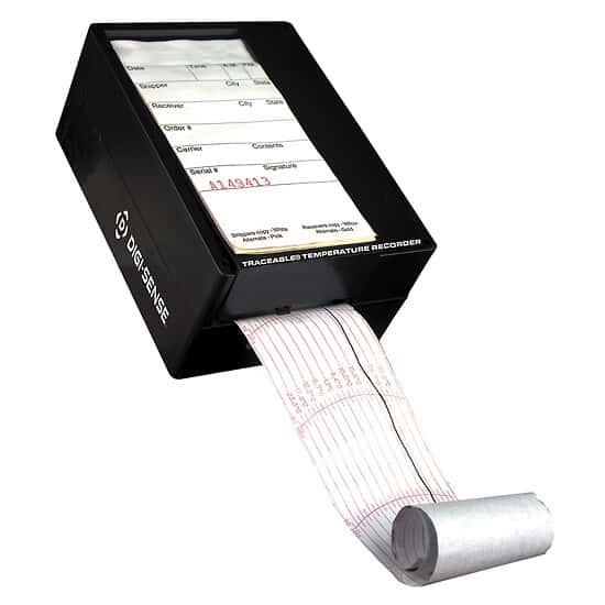 Digi-Sense Traceable® Disposable Temperature Recorder with Calibration ...