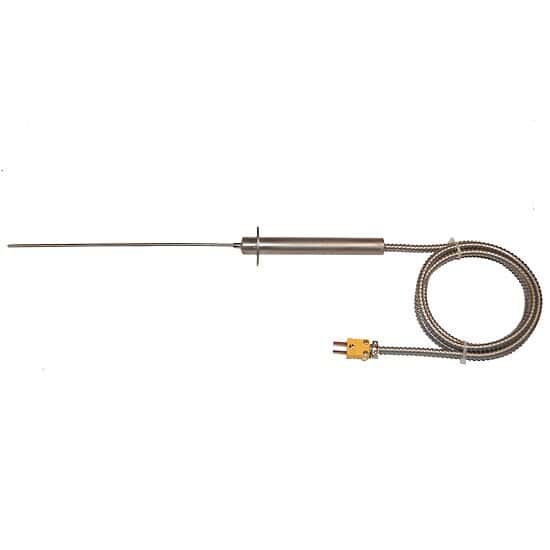 Digi-Sense Type-K, All SS Probe, Mini-Connector, 8