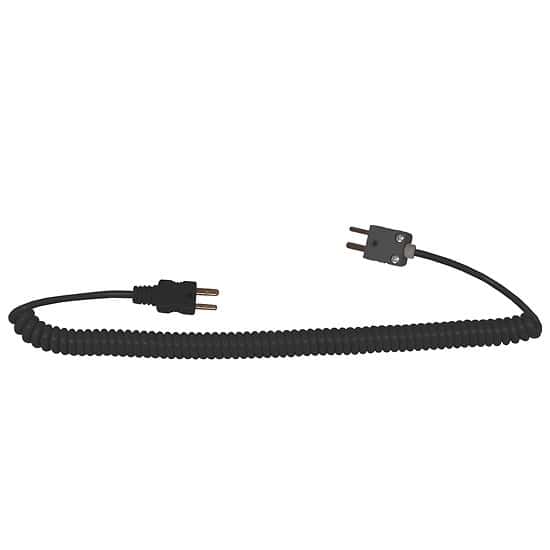 Always in Stock DigiSense Coiled Extension Cable, Type J, Male to