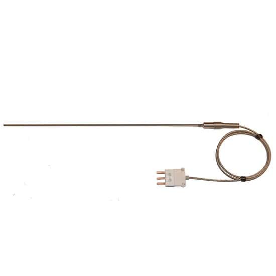 Digi-Sense RTD Probe, 100 Ohm, ANSI 3-Blade Connector, 12