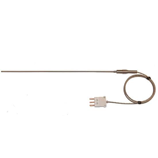 Digi-Sense RTD Probe, 100 Ohm, ANSI 3-Blade Connector, 18