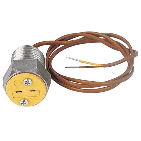 Digi-Sense Type-K, 2-Wire Feedthrough, 1 / 2