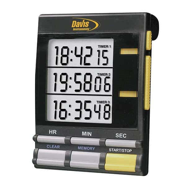 DigiSense TripleDisplay Clock/Timer from ColeParmer