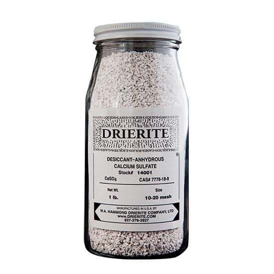 Drierite 14001 Nonindicating Desiccant, 1020 Mesh; 1 lb Jar, 12/CS