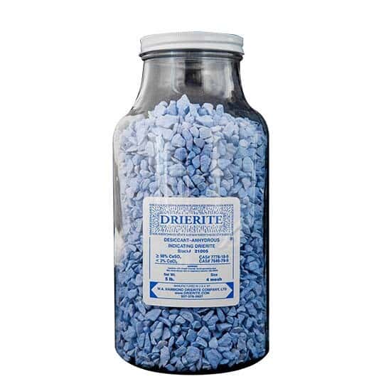 Always in Stock - Drierite 21005 Indicating Desiccant, 4 Mesh; 5 lb Jar ...