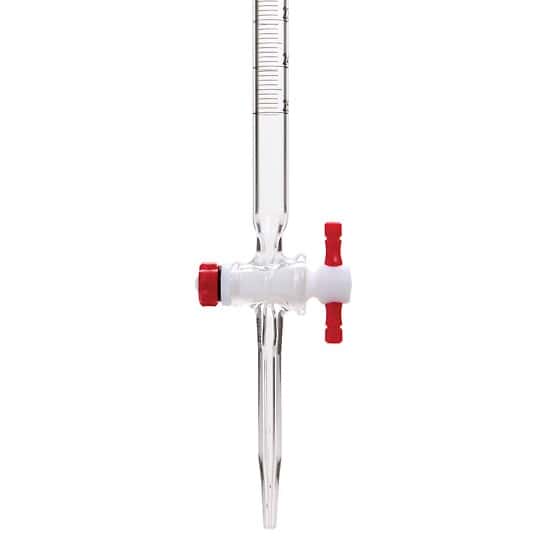 DWK Life Sciences (Kimble) 17026F-100 Class B Burette, with PTFE stopcock, 100 mL, 1/each