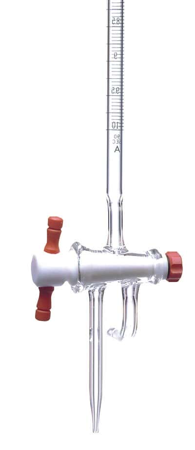 DWK Life Sciences (Kimble) Kimax Serialized and Certified Class A Glass Burette, 100 mL; 1/Pk