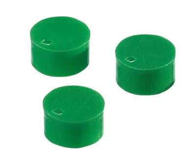 DWK Life Sciences (Kimble) 2018 Cryogenic Vial Cap Inserts; Green, 500/cs