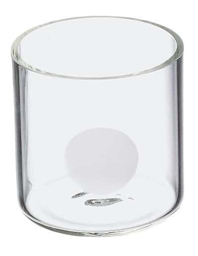 DWK Life Sciences (Kimble) Quartz Crucible, no cover, 50 mL, 49 mm OD X 50 mm H