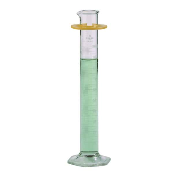 DWK Life Sciences (Kimble) KC20028W-100 Class A, Graduated Cylinders with Bumpers, 100 mL