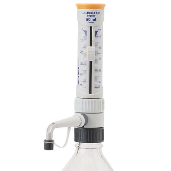 DWK Life Sciences (Wheaton) Organo 525 Calibrex 525 organo Bottletop Dispenser, 10 to 100 mL