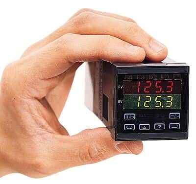 Dwyer 16A2133 1/16-DIN Universal Input Temperature Controller; Fuzzy/2 SPST/Alarm