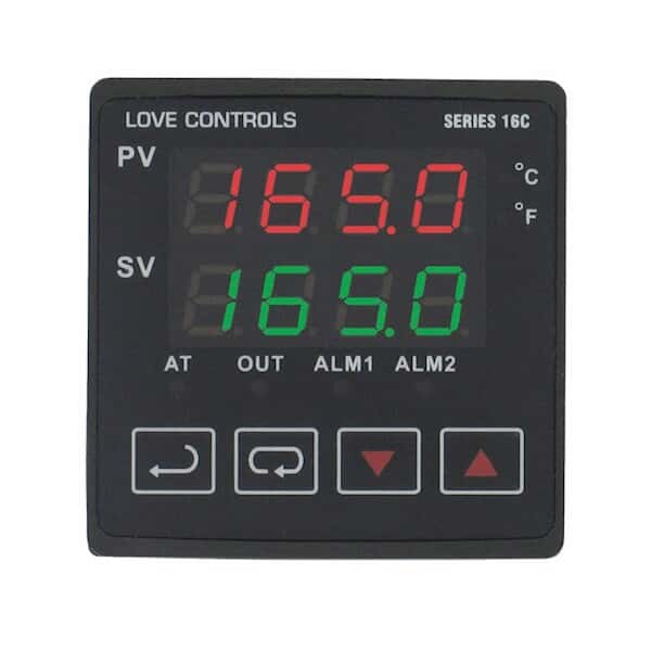 Dwyer 16B-23 1/16-DIN Universal Input Temp Controller; V Pulse/Relay/Ramp/Soak