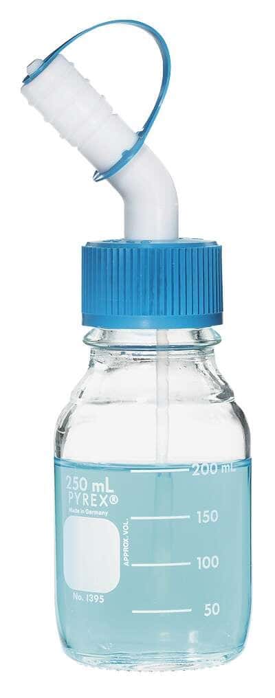 Dynalon Chemical Bottle Pourer, PTFE, 38-mm cap size