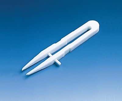 Dynalon Heavy Duty PTFE Forceps Square End 7 7/8