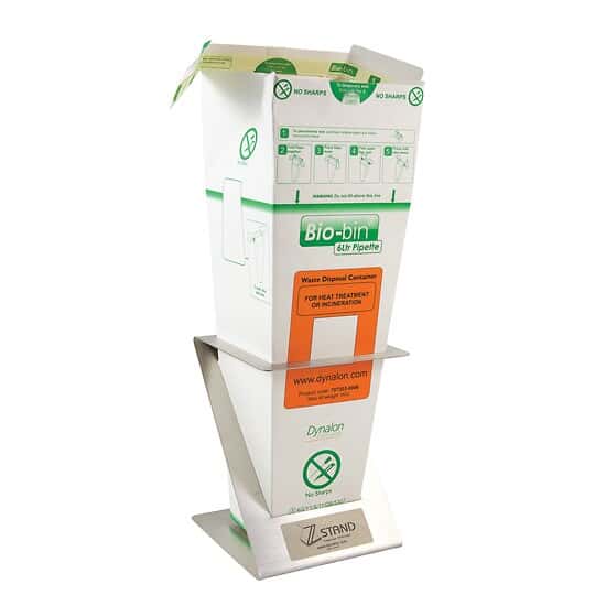 Dynalon 797303-0006 Bio-bin Waste Disposal Container, 6L, Case of 40