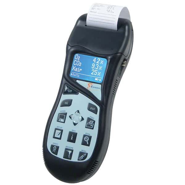 E Instruments BTU4400N Professional Combustion Analyzer; O2/CO/CO2/Temp/NO/NO/NO2 from ColeParmer