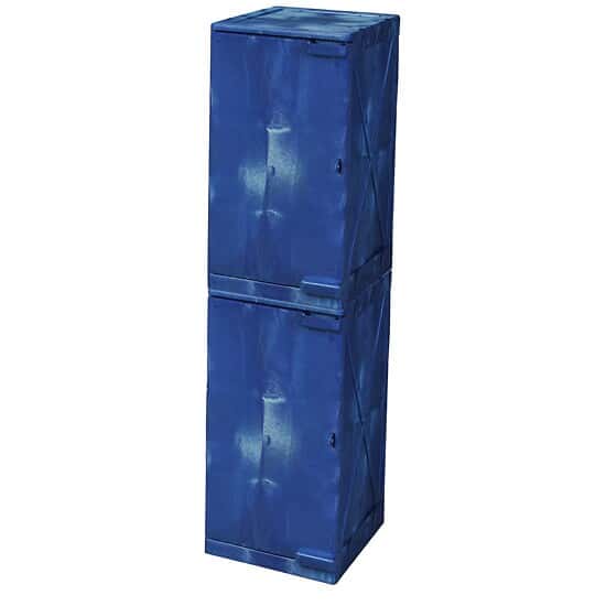 Eagle M24CRA Modular Quik-Assembly Acid and Corrosive Safety Cabinet, 4 Shelves, 24 Gal