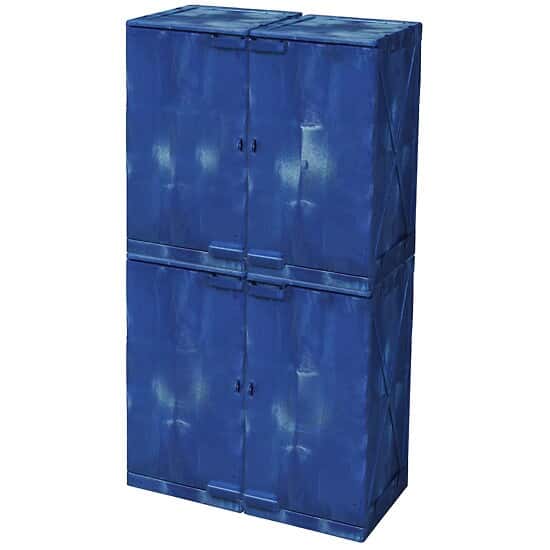 Eagle M48CRA Modular Quik-Assembly Acid and Corrosive Safety Cabinet, 8 Shelves, 48 Gal