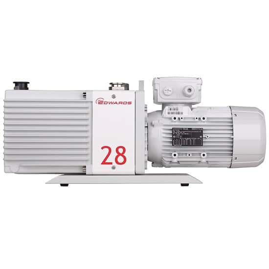 Edwards E2M28 Two-Stage Rotary Vane Pump; HC IE3 EU/US 50/60Hz, 380-400V, 50Hz or 230/460V, 60Hz, 3 Phase