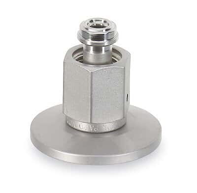 Edwards C105-01-109 Vacuum Pump Fittings, 316L SS adapter, NW 16 to 1/4